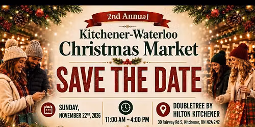 2nd Annual Kitchener- Waterloo Christmas Market