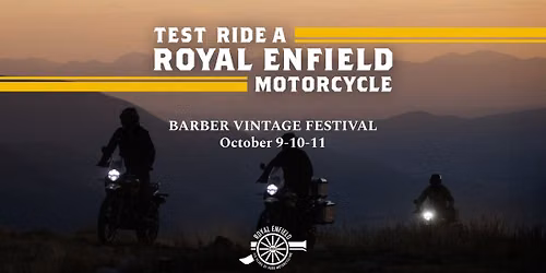 Royal Enfield | 125th Anniversary Celebration at Barber Vintage Festival