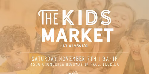 Kid's Market - Nov. 7th