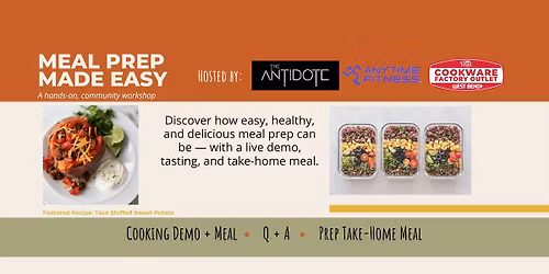Meal Prep Made Easy Workshop