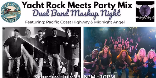 Yacht Rock Meets Party Mix \u2013 Dual Band Mashup Night @ Hoozels at The Lakes