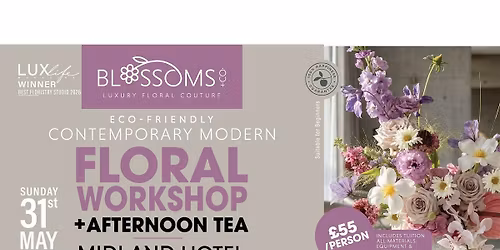 FLORAL WORKSHOP & AFTERNOON TEA