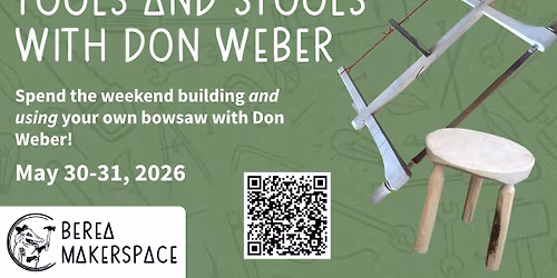Tools and Stools with Don Weber