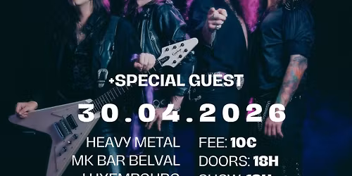 HEAVY METAL: CREATURES + SPECIAL GUEST @ MK BAR BELVAL