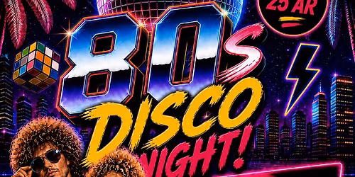 80s Disco Night Sundsvall