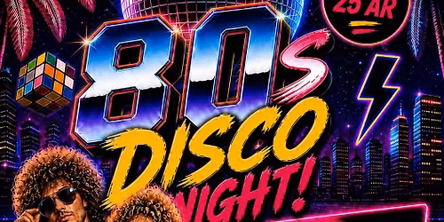 80s Disco Night Sundsvall