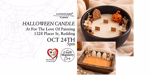 Halloween Candle Oct 24th- Create Your Own Spooky Ceramic Bowl