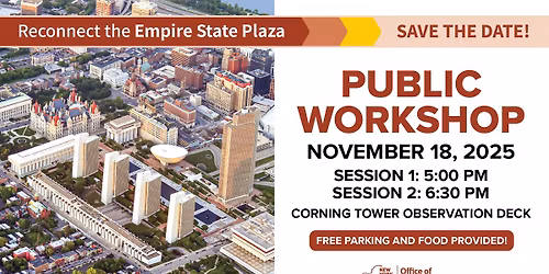 Reconnect the Empire State Plaza Public Workshop #2