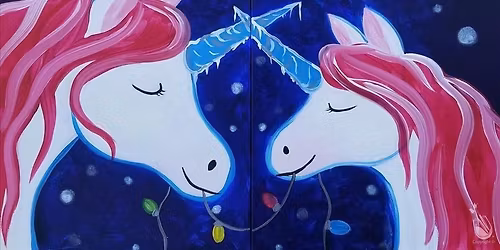 FAMILY SUNDAY!!! Snowy Mommy and Me Unicorn - Set