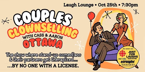 Couples Clownselling: Ottawa