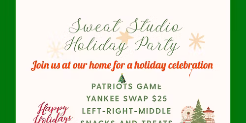 Sweat Studio Holiday Fiesta