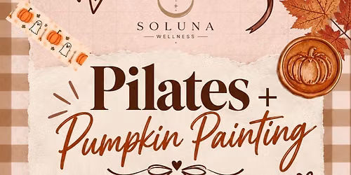 Pilates + Pumpkin Painting