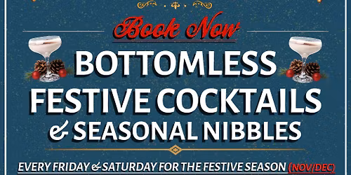 Bottomless Festive Cocktails & Seasonal Nibbles Day At The Barley Bar & Restaurant 