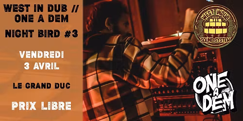SOIR\u00c9E DUB - NIGHT BIRD #3