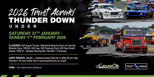 Trust Aoraki Thunder Down Under Super Trucks