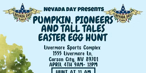 Pumpkin, Pioneers and Tall Tales Easter Egg Hunt