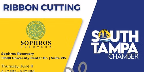 Grand Opening Ribbon Cutting for Sophros Recovery x Soteria Recovery Homes