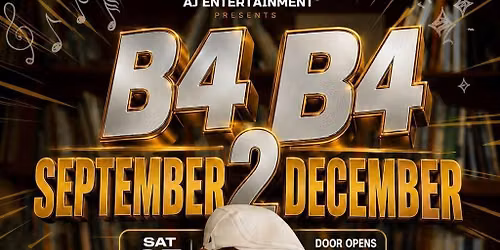 B4 B4 SEPTEMBER 2 DECEMBER