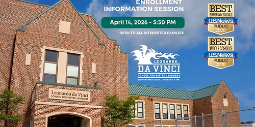 Enrollment Information Session for Leonardo da Vinci School for Gifted Learners
