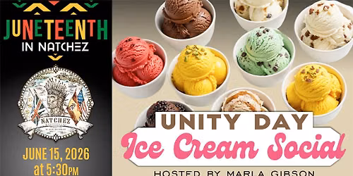 June 15 \u2022 Day of Unity Ice Cream Social
