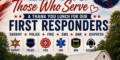 First Responders Appreciation Lunch