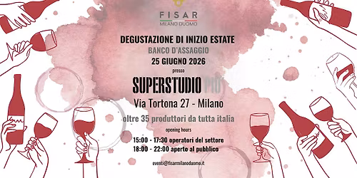 Degustazione di Inizio Estate
