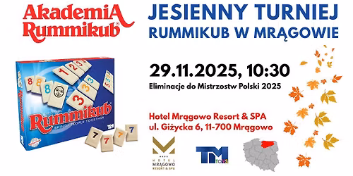 Jesienny Turniej Rummikub w Mr\u0105gowie