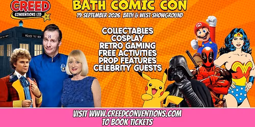 Shepton Mallet Comic-Con at the Bath & West Showground 