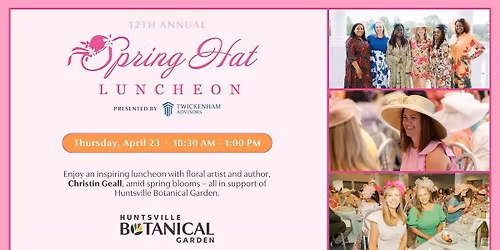 Spring Hat Luncheon \u00b7 SOLD OUT