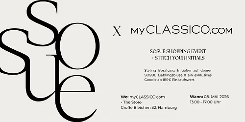 SOSUE x myCLASSICO.com
