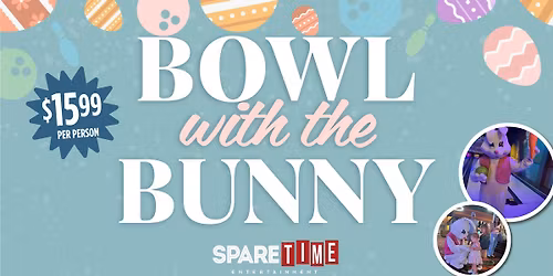 Bowl With The Bunny @ Spare Time Cedar Rapids