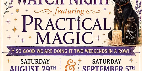 Practical Magic Movie Watch Night