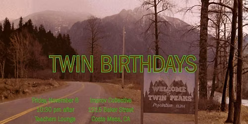 Twin Birthdays 