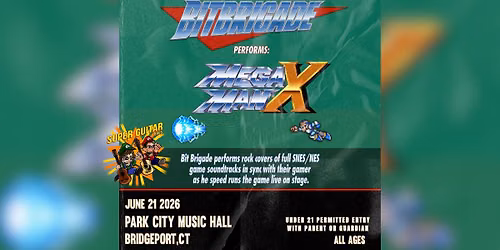 Bit Brigade Performs "Mega Man X" LIVE at Park City Music Hall with Super Guitar Bros