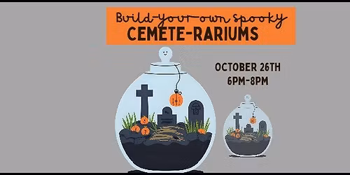 Build-Your-Own Spooky Cemete-Rariums