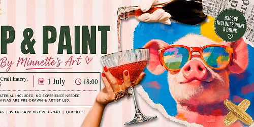 Sip & Paint - Benoni Chalk Craft Eatery -