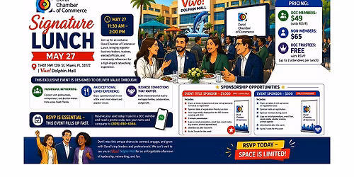 Doral Chamber of Commerce Signature Lunch at Vivo! Dolphin Mall