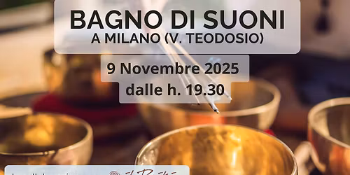 Bagno di Suoni con Voce e Campane a MILANO - 9\/11\/25