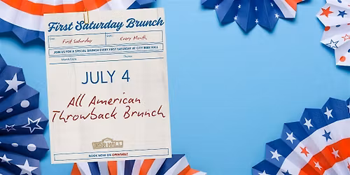 Saturday Brunch | All American Throwback Brunch