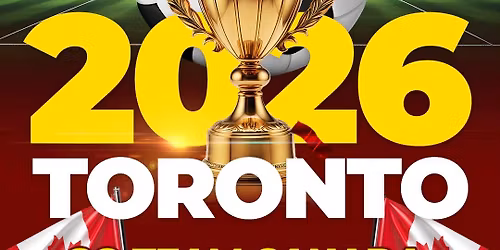 OFFICIAL TORONTO 2026 WELCOME TO CANADA