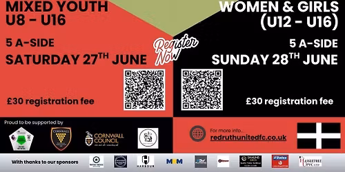 Redruth United Women & Youth Tournament