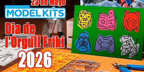 \u00a1Talleres Gundam en el Orgullo Friki Barcelona! Construye tu RX-78-2 GRATIS