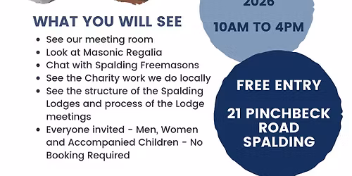 Spalding Masonic Hall Open Day
