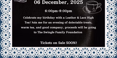 Leather & Lace High Tea Charity Event