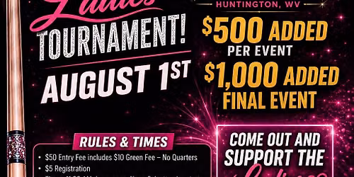 Ladies Event August 1st