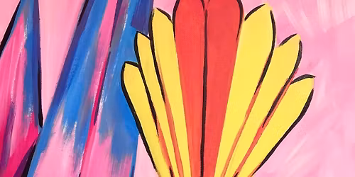 Afternoon Painting in Palmerston North - Cheeky Fun-Tail (Piwakawaka)