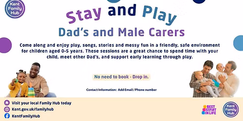 Stay and Play Dad's Group - Family Edition