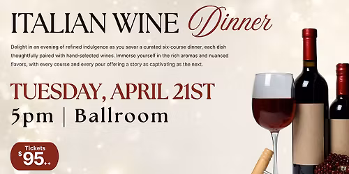 Italian Wine Dinner