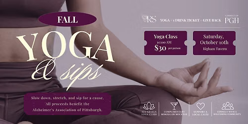 Fall Yoga & Sips at Bigham Tavern