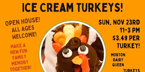 DIY Ice Cream Turkeys!